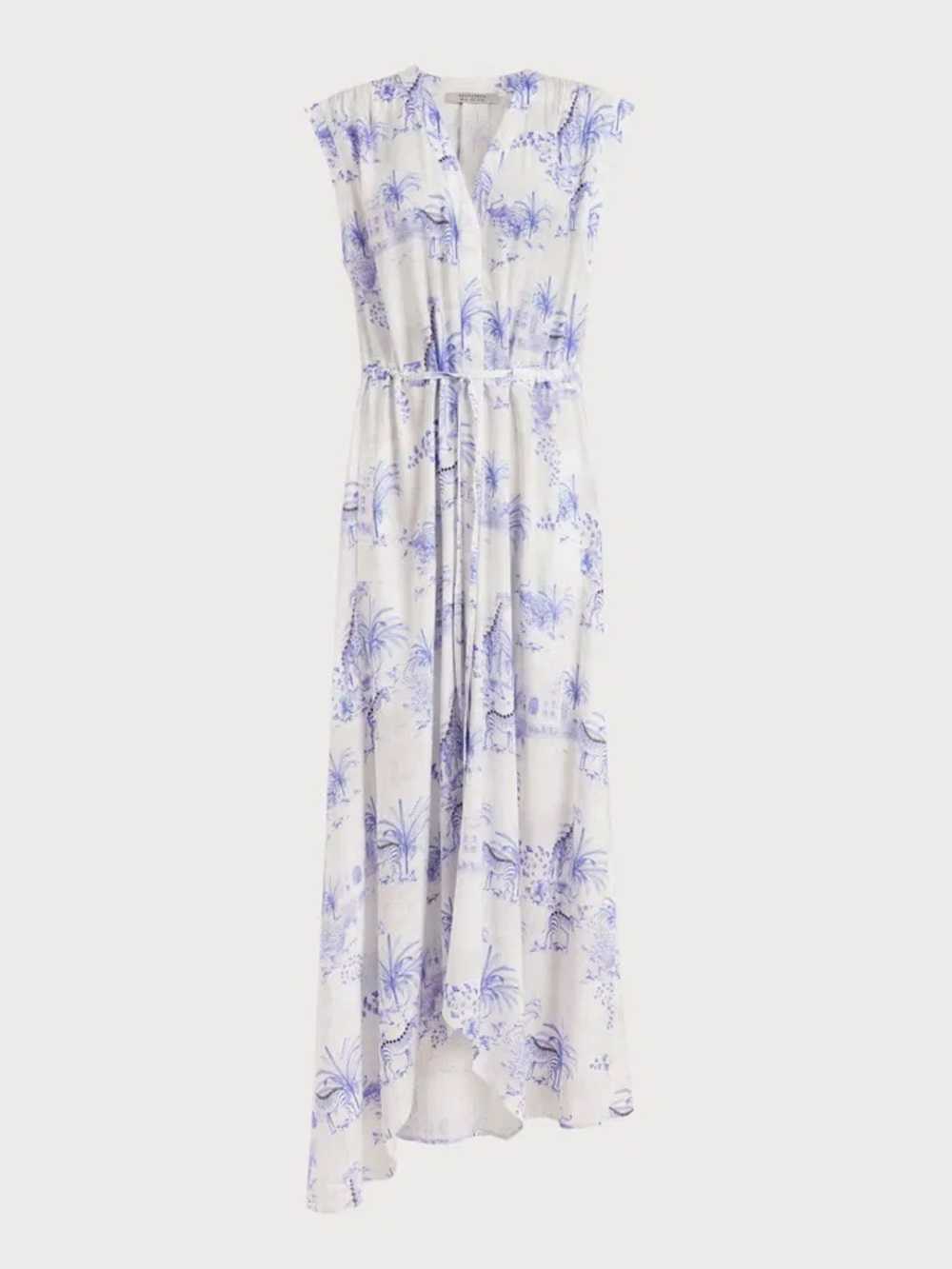 All Saints Tate Tajpur Silk Blend Dress
